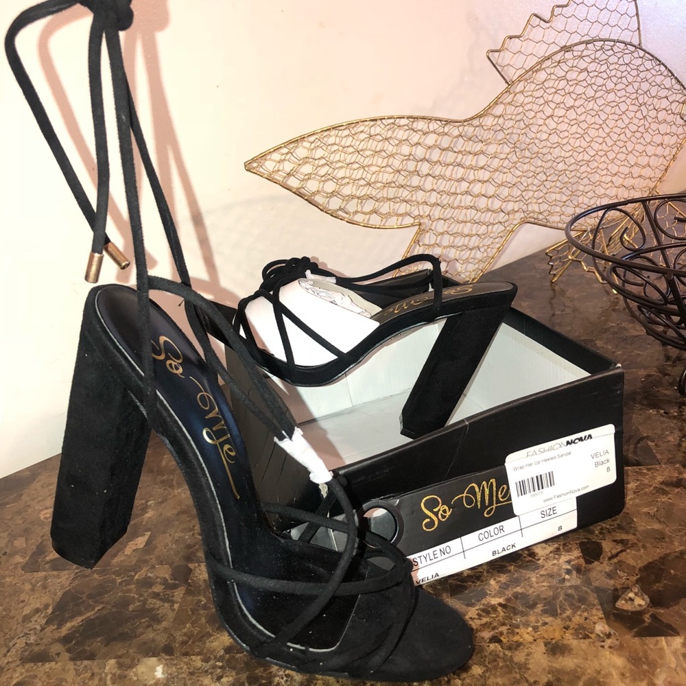 Wrap Her up Heeled Sandal